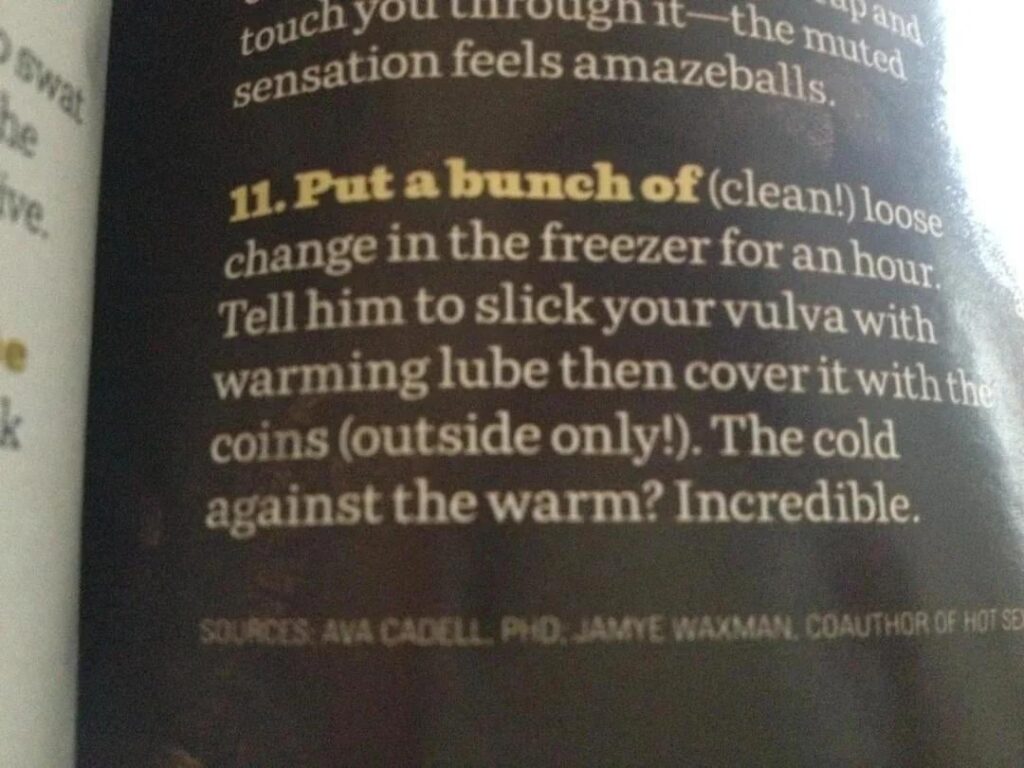 all i want is world peace and the return to the early 2000s cosmo sex tips