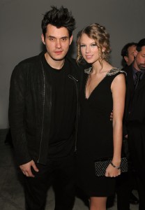 NEW YORK - DECEMBER 08: Musicians John Mayer (L) and Taylor Swift attend the launch of VEVO, the world's premiere destination for premium music video and entertainment at Skylight Studio on December 8, 2009 in New York City. (Photo by Dimitrios Kambouris/Getty Images for VEVO)