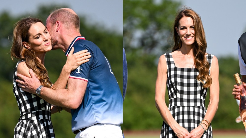 Kate Middleton Goes Gingham Clad in Temperley London for Polo Event Kate Middleton wears Temperley London during The Royal Charity Polo Cup 2026 Guards Polo Club on July 10 in Egham, England.