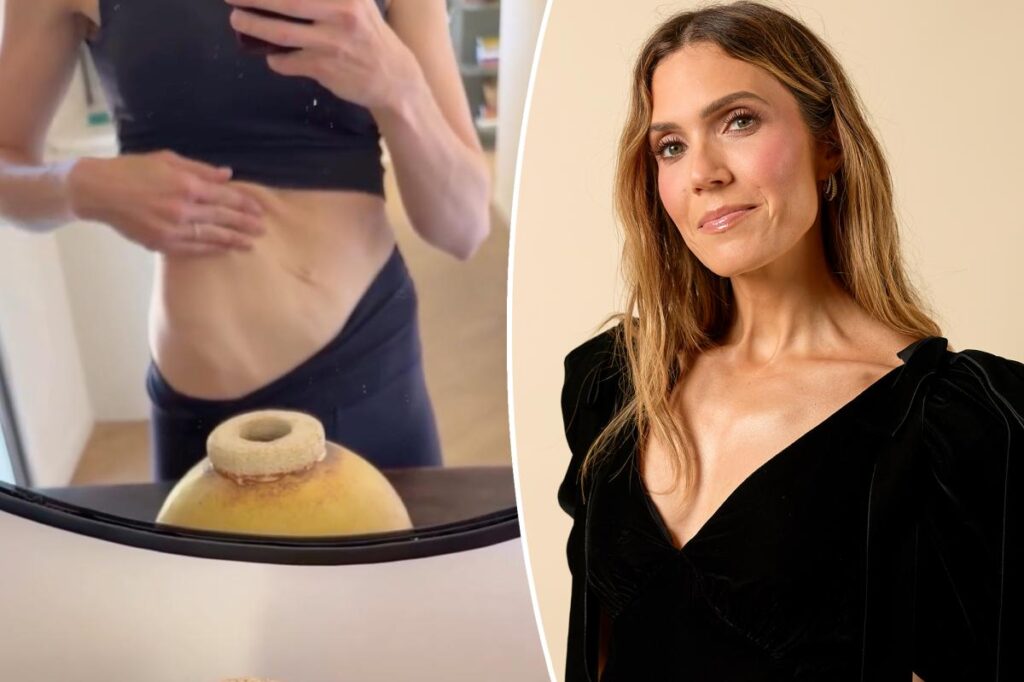 Mandy Moore gives unfiltered look at postpartum body, ‘loose skin’ after 3 kids Mandy Moore gives unfiltered look at postpartum body, 'loose skin' after 3 kids