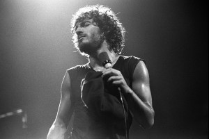 ATLANTA - AUGUST 21: Bruce Springsteen performs with The E-Street Band at Alex Cooley's Electric Ballroom on August 21, 1975 in Atlanta, Georgia. (Photo by Tom Hill/WireImage)
