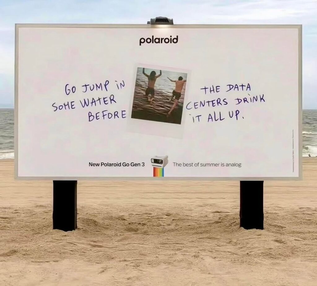 Polaroid dropped an anti-Al campaign and these are the ads