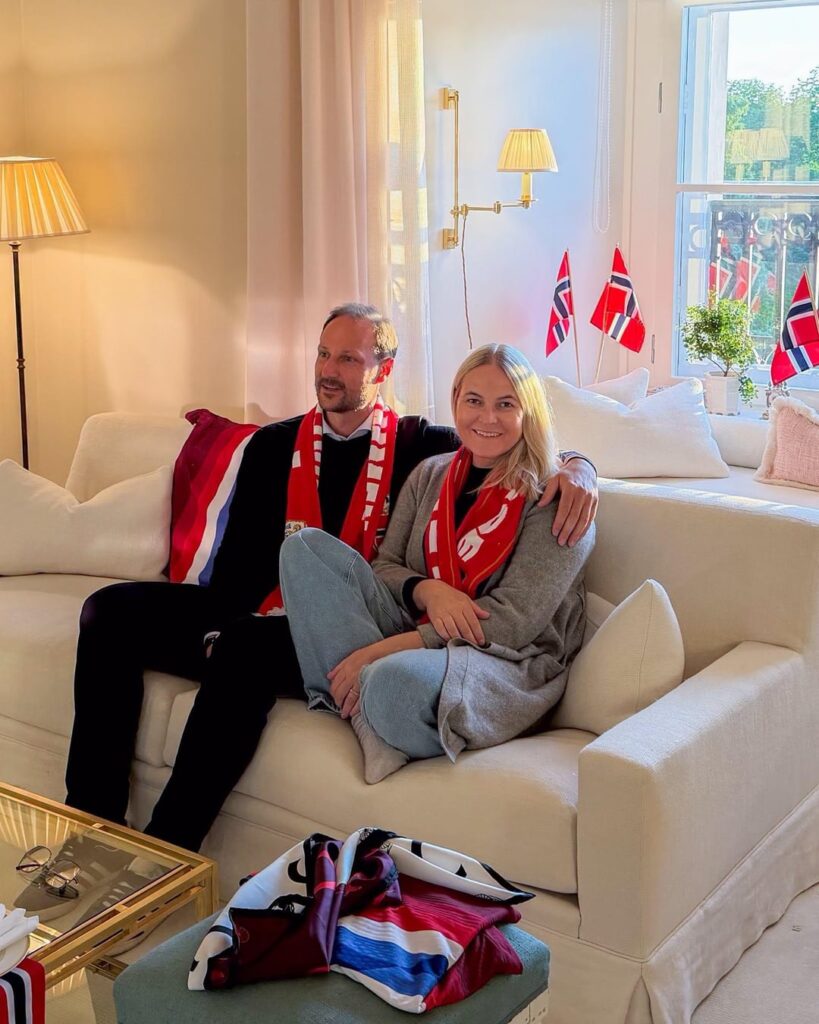 The NRF shared first pictures of Mette-Marit since lung transplant