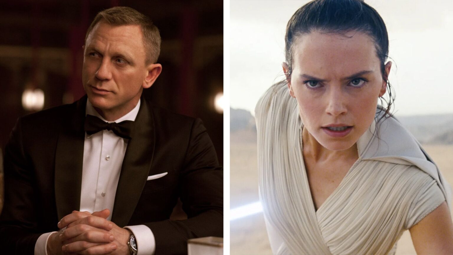 Dear Amazon: Please don’t turn James Bond into Star Wars James Bond and Rey from Star Wars