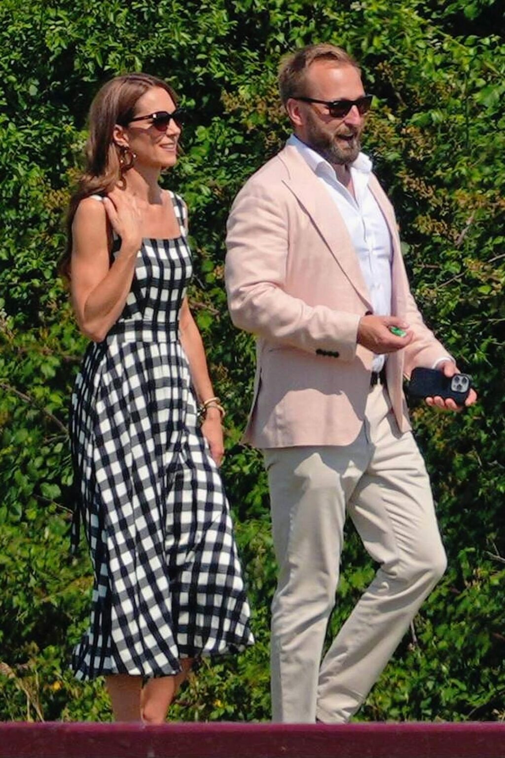 The Prince & Princess of Wales attend the DMMI Royal Charity Polo Cup 2025 at Guards Polo Club in Windsor