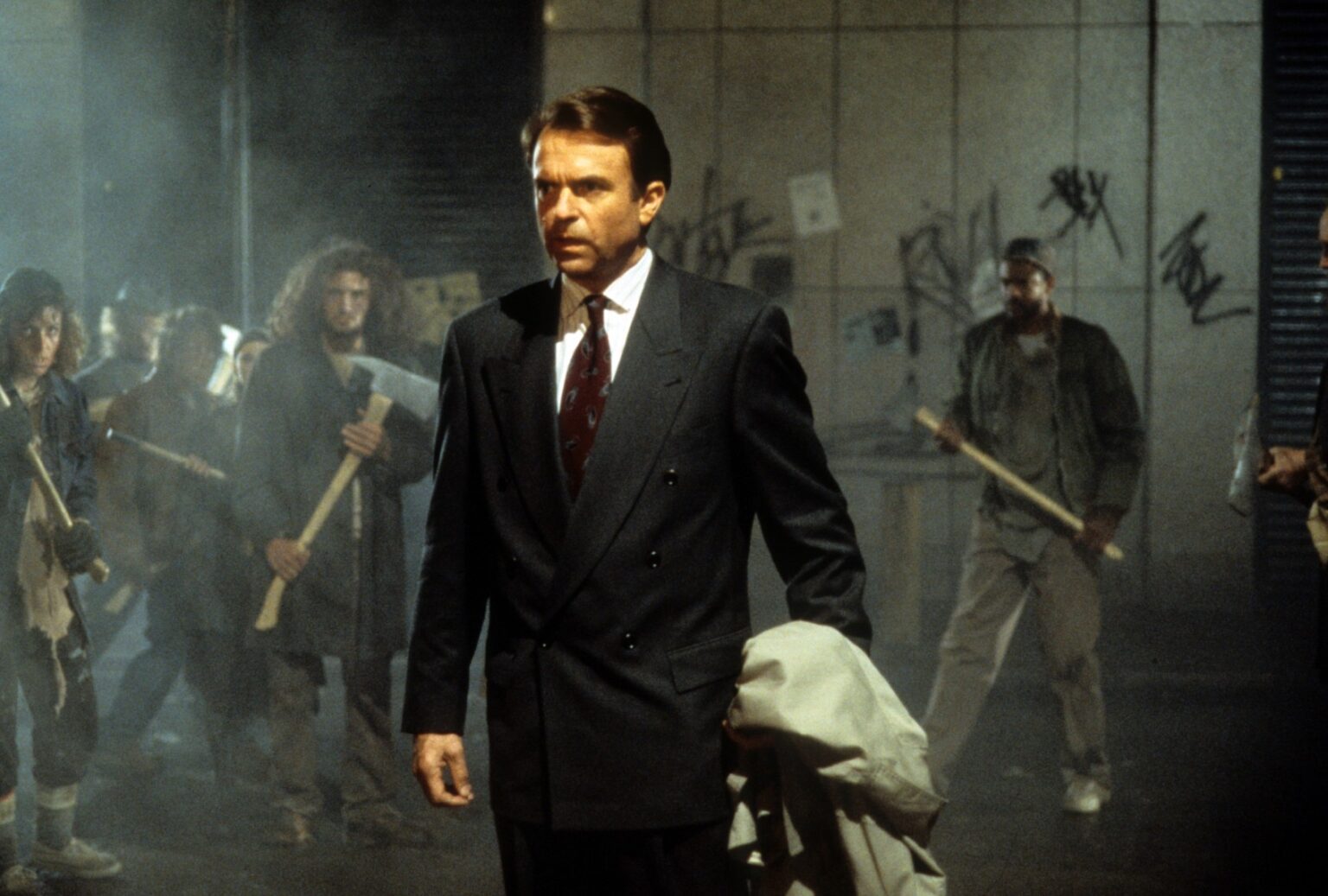 Sam Neill, king of the creature feature Sam Neill In "In the Mouth of Madness" (New Line Cinema/Getty Images)