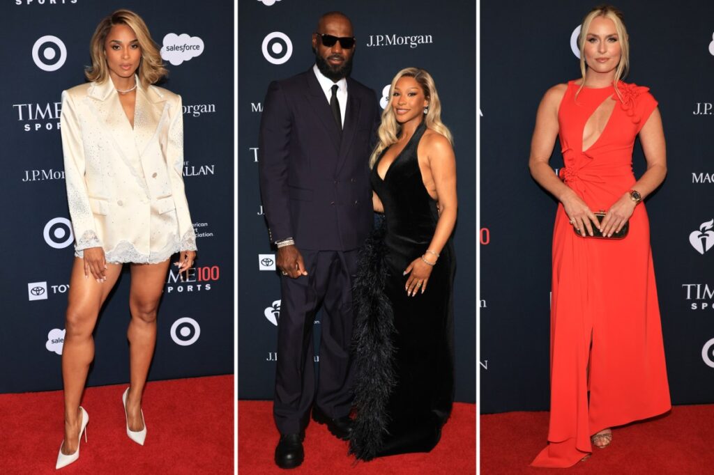 TIME100 Sports Gala 2026 red carpet: LeBron James, Ciara, Lindsey Vonn and more TIME100 Sports Gala 2026 red carpet: LeBron James, Ciara, Lindsey Vonn and more