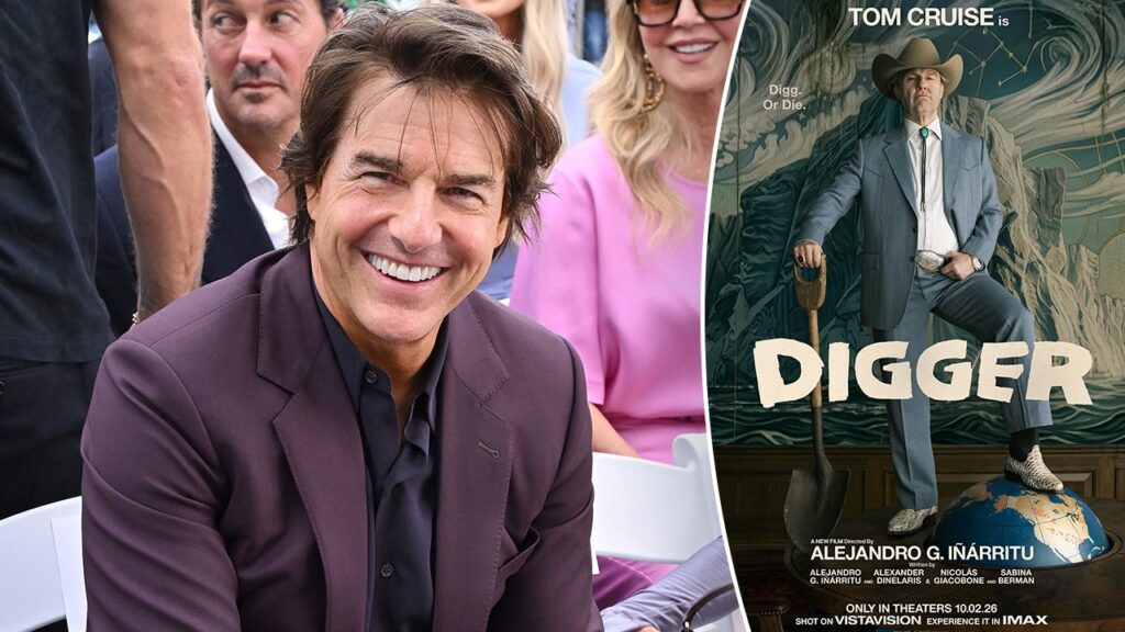 Tom Cruise debuts shocking new look in ‘Digger’ trailer Tom Cruise debuts shocking new look in 'Digger' trailer