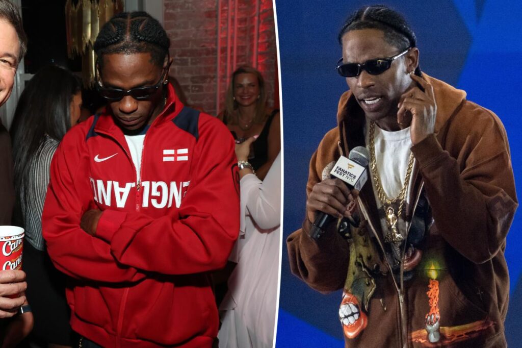 Travis Scott involved in ‘bottle throwing’ fight at ultra-exclusive private club Travis Scott involved in 'bottle throwing' fight at ultra-exclusive private club