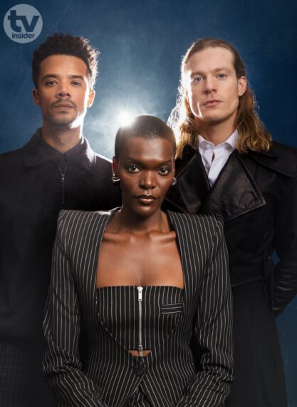 Sam Reid, Jacob Anderson, Sheila Atim 'The Vampire Lestat' TV Insider portraits