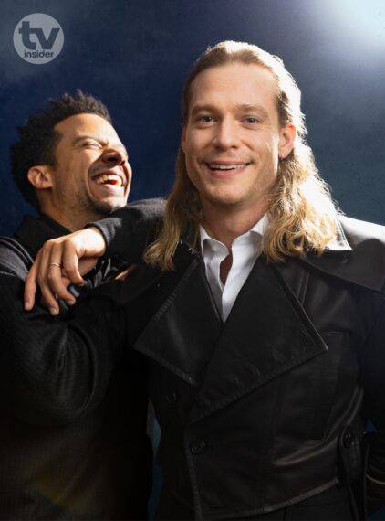 Jacob Anderson and Sam Reid 'The Vampire Lestat' TV Insider portraits