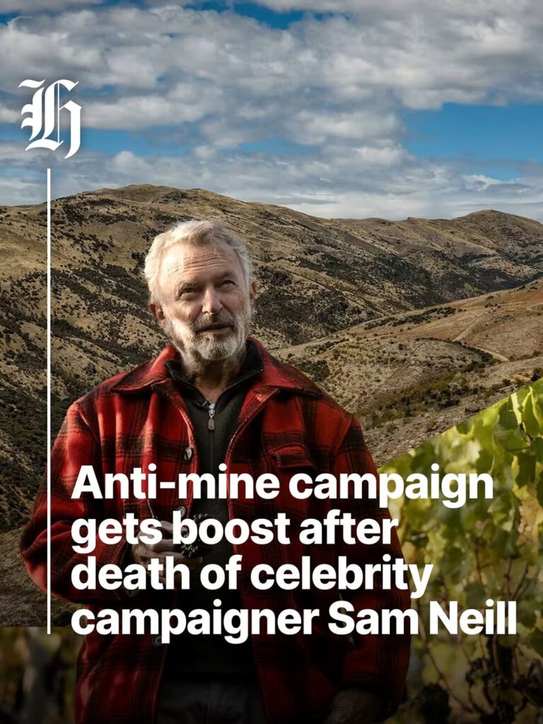 Silver lining – Anti-mine campaign gets funding boost following death of Sam Neill Silver lining - Anti-mine campaign gets funding boost following death of Sam Neill