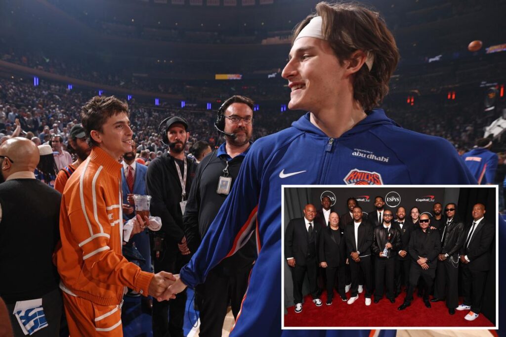 NY Knicks’ Tyler Kolek approves of Timothée Chalamet playing him NY Knicks' Tyler Kolek approves of Timothée Chalamet playing him