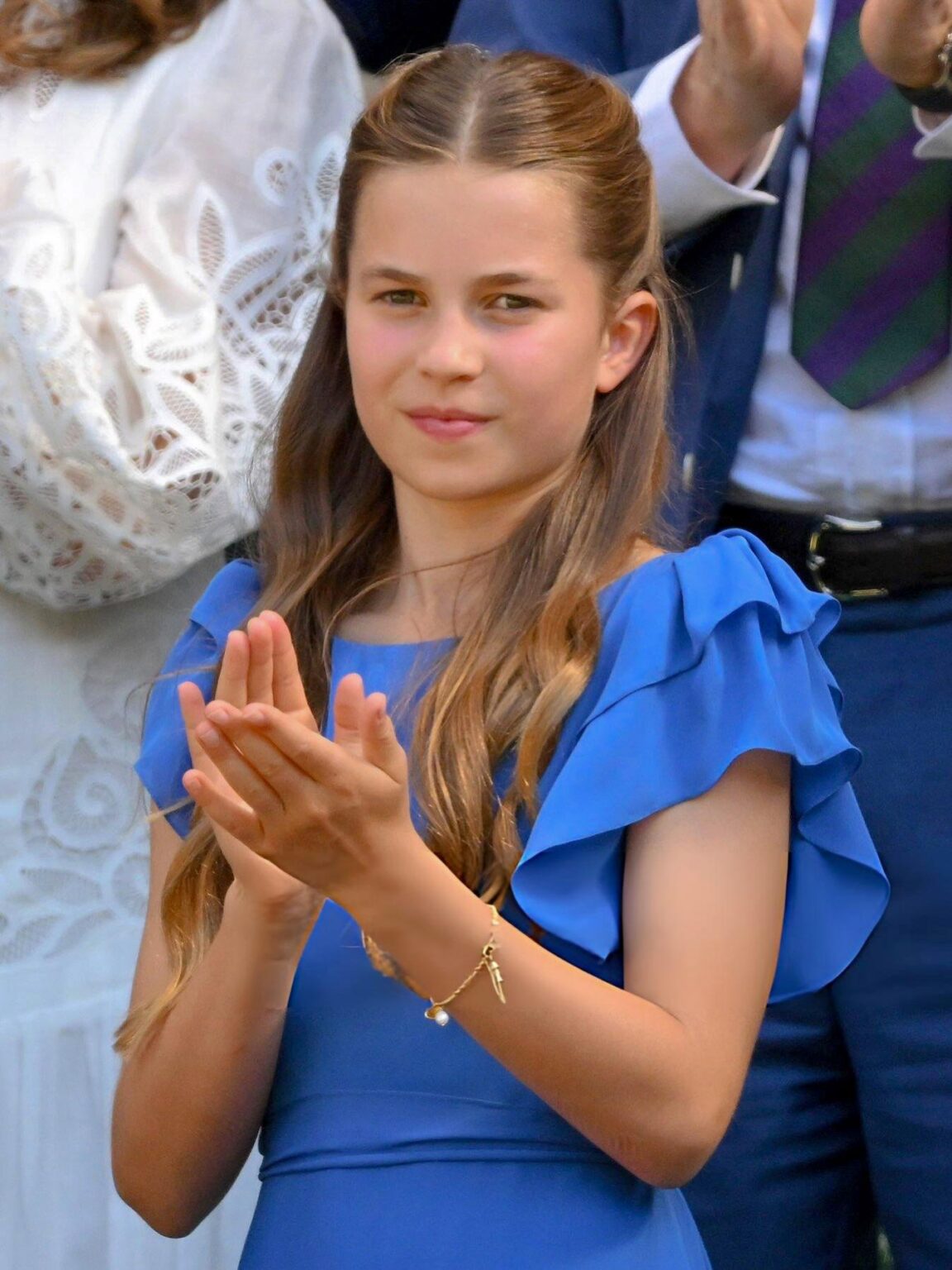 Princess Charlotte all grown up at Wimbledon today