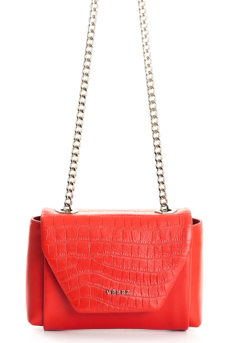Mini Lili Leather Crossbody Bag