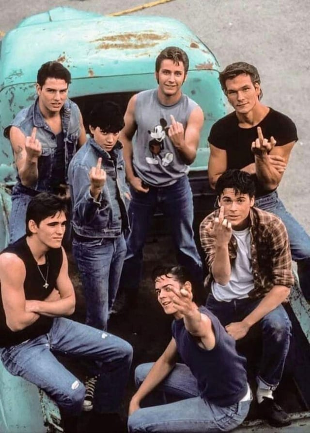 Stay Gold——Appreciation for ‘The Outsiders’ (Cast: C. Thomas Howell, Matt Dillon, Ralph Macchio, Patrick Swayze, Rob Lowe, Emilio Estevez, Tom Cruise, Diane Lane, Leif Garrett)