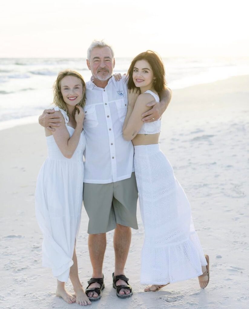Lucy Hale pays tribute to her father who suddenly passed away Friday