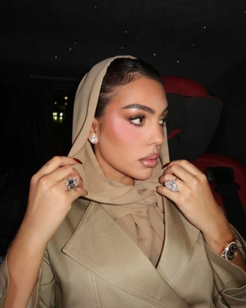 Georgina Rodríguez attended the 2025 Riyadh fashion week October 18-19, 2025.