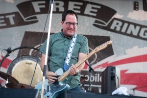 COLUMBIA, MD - AUGUST 30: Lead singer Craig Finn of Hold Steady performs at the Virgin Mobile FreeFest on August 30, 2009 in Columbia, Maryland. (Photo by Brendan Hoffman/Getty Images)
