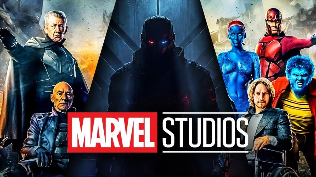 Marvel Studios’ X-Men Movie First Villain Reportedly Revealed Fox era X-Men characters, Magneto, Professor X and others alongside Marvel Studios' logo.