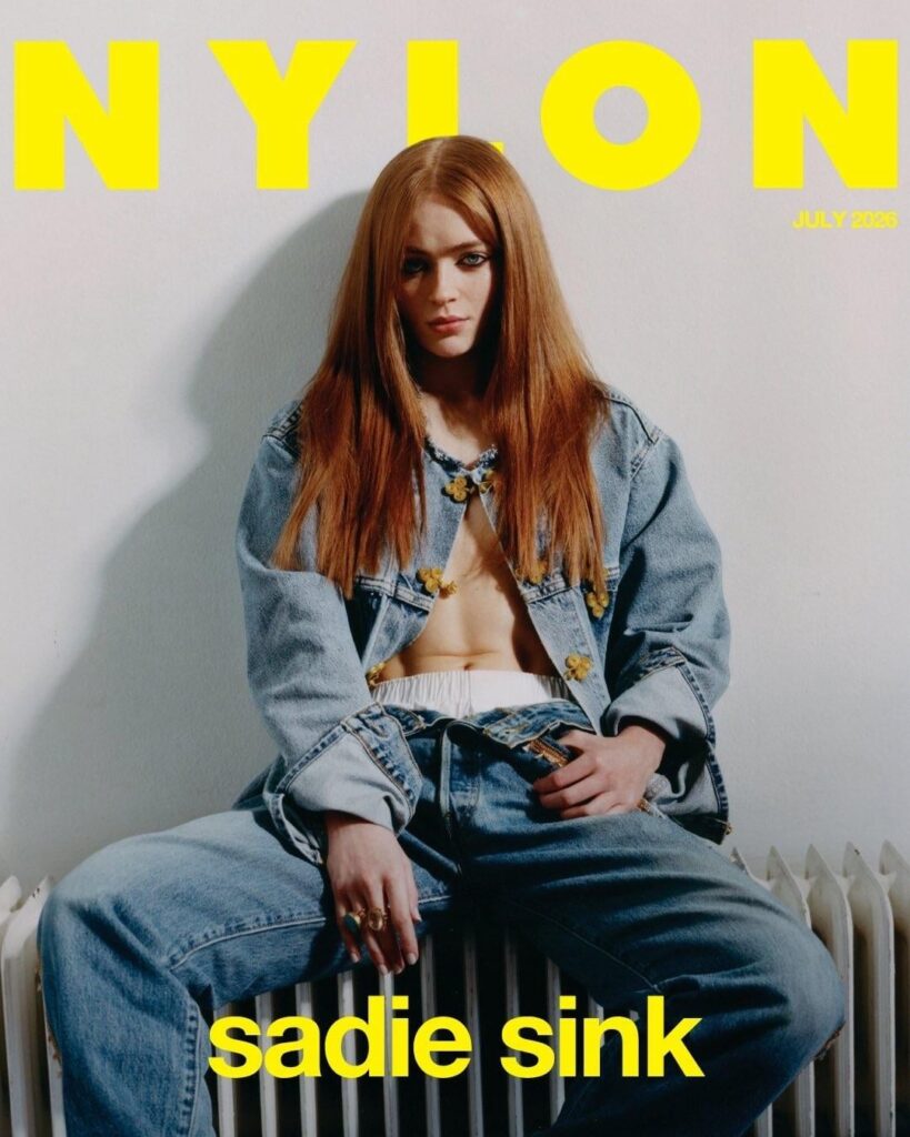 Sadie Sink for the July 2026 Issue of NYLON; Photography by Elliot James Kennedy