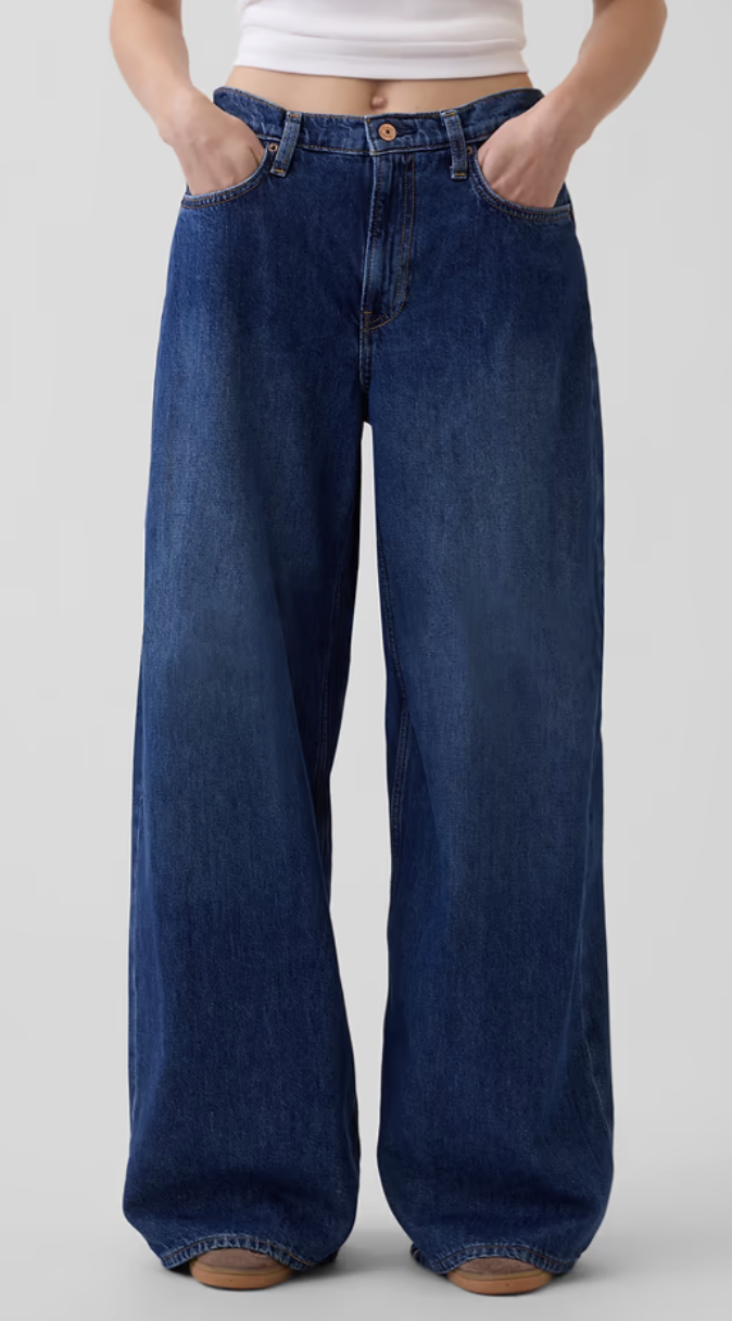 Gap, Low Slung Extra Baggy Jeans (Were $89.95)