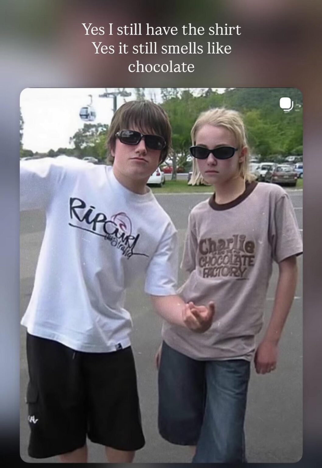 AnnaSophia Robb commented on an old photo of her and Josh Hutcherson: “Yes I still have the shirt Yes it still smells like chocolate”