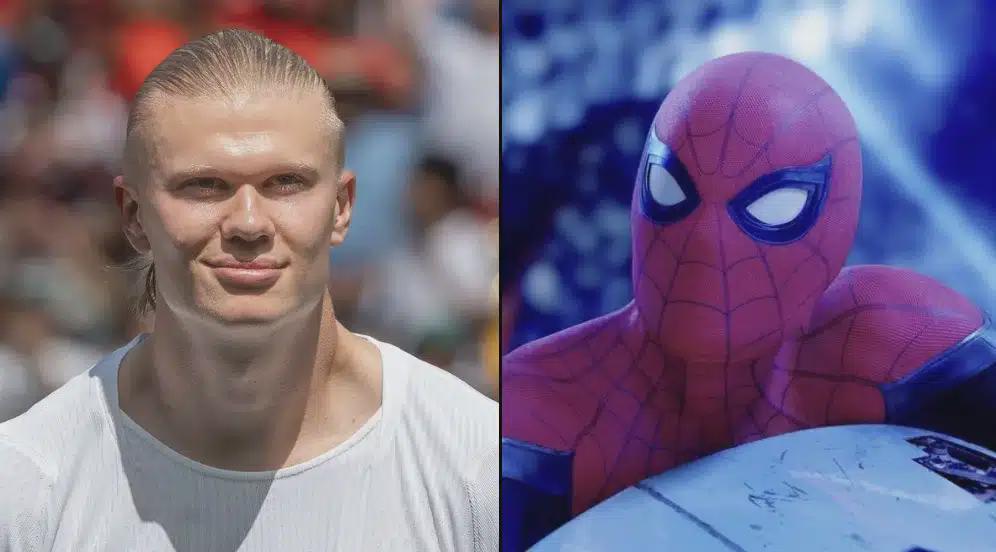 Erling Haaland doesn't watch movies and had 'no idea' who Tom Holland was when he DM'd him — thought he was a 'random person'