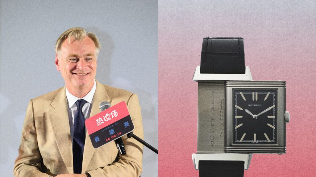 Chris Nolan Is Wearing His Rare “Batman” Reverso Again Chris Nolan Is Wearing His Rare “Batman” Reverso Again
