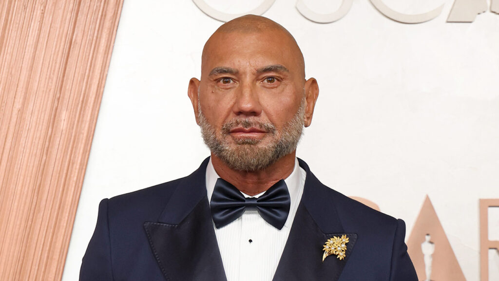Dave Bautista Shows Off Physical Transformation for God of War Series Dave Bautista