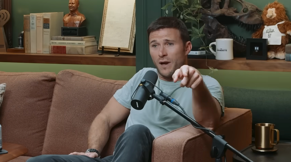 Scott Eastwood revealed that he told Shia LaBeouf: 'I'm going to whoop your ass'