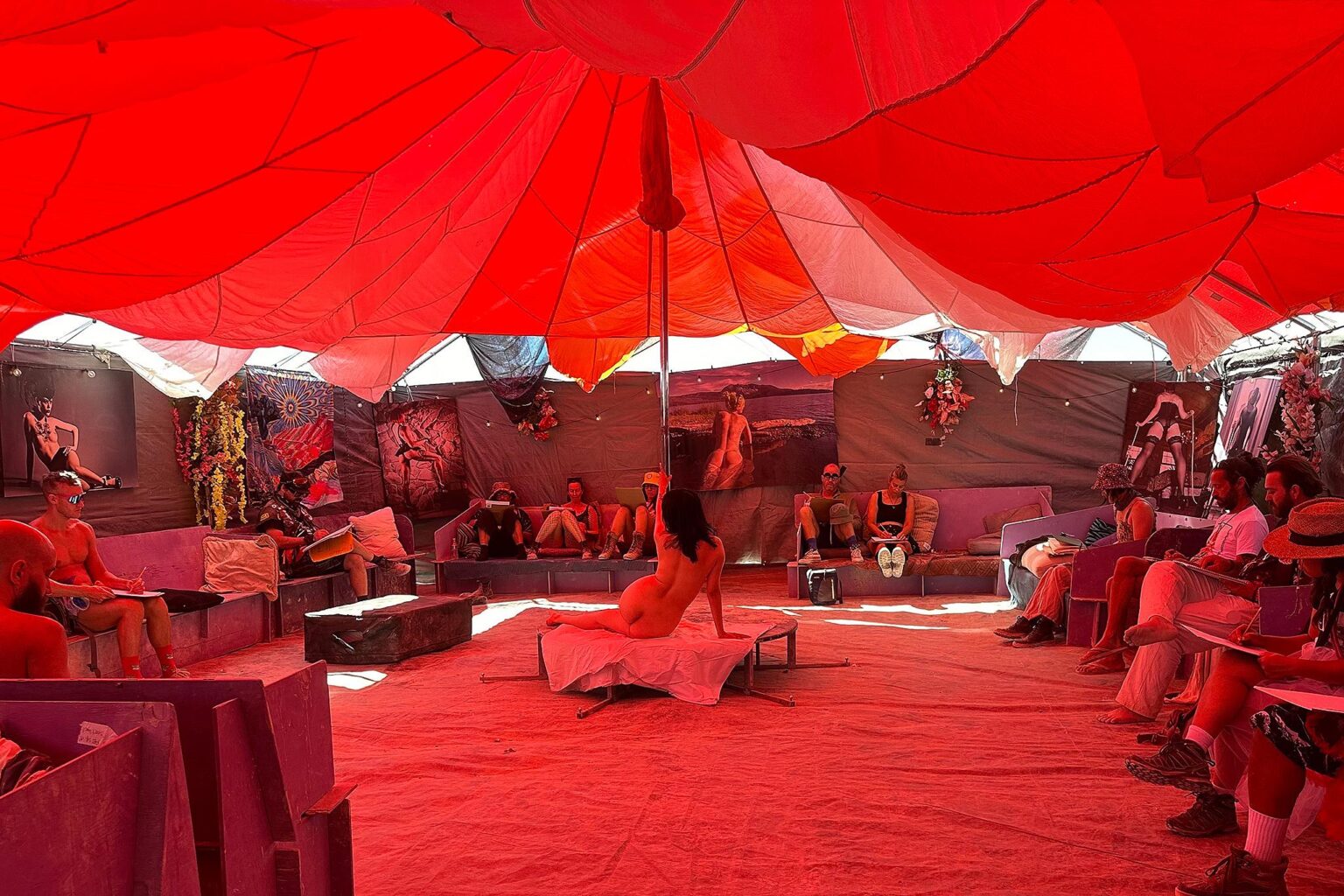 After destruction, Burning Man's Orgy Dome is back in 2026 with a new rule