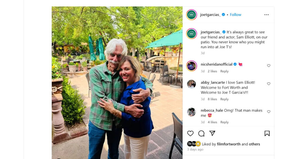 Celebrities keep showing up at Joe T. Garcia's in Fort Worth. Here's what to know