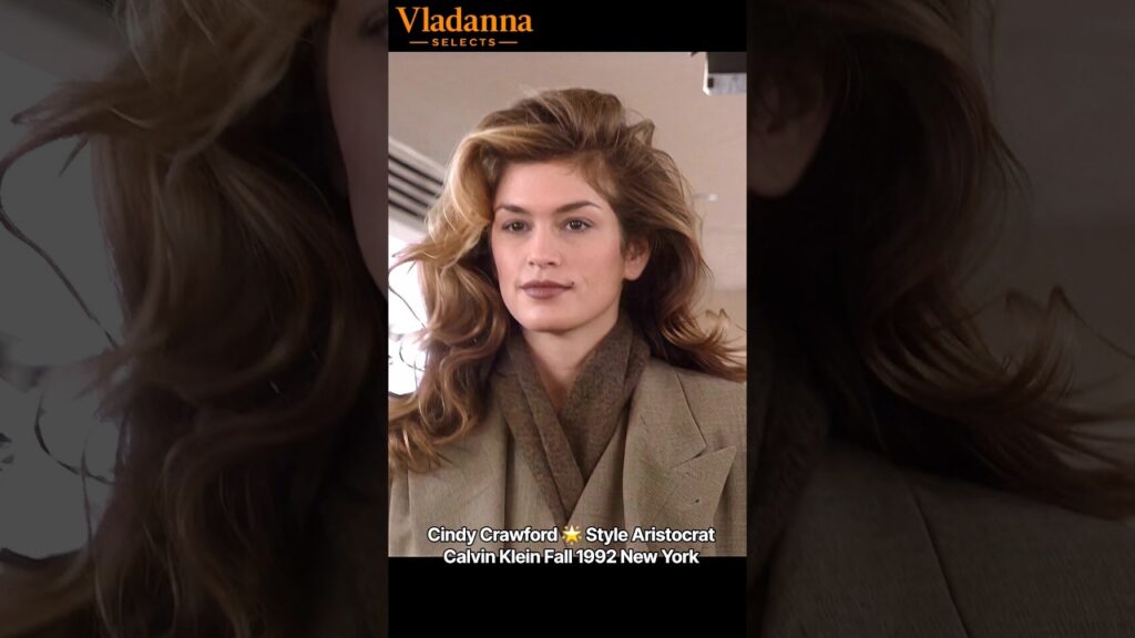 Fall 1992 🌟 Cindy Crawford • Style Aristocrat • Calvin Klein • Fashion Archive New York