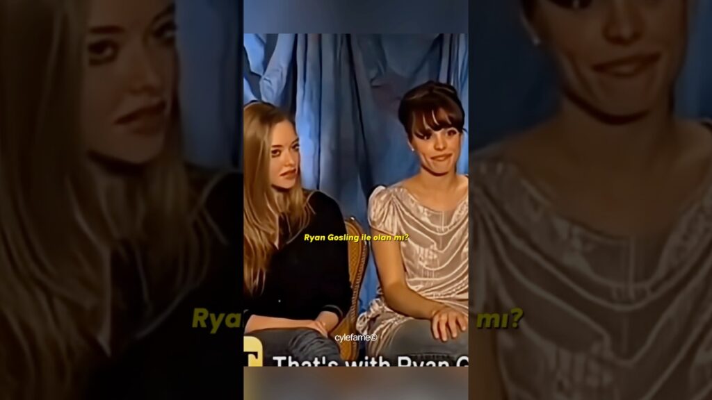 Amanda Seyfried’ın Ryan Gosling Övgüsü Amanda Seyfried’ın Ryan Gosling Övgüsü
