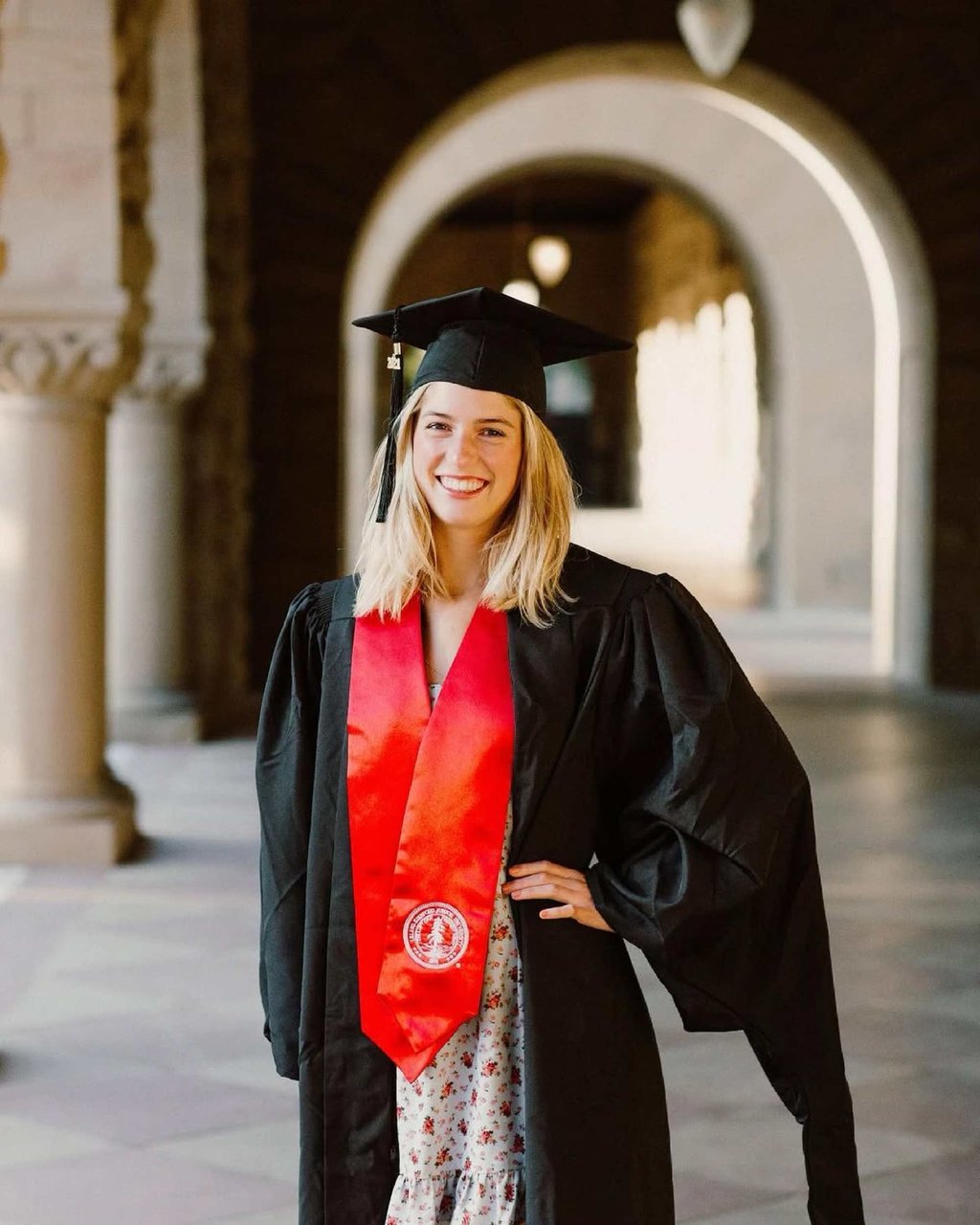 Maggie McGraw graduated with a master’s from Stanford University in 2021. Photo: @thetimmcgraw/Instagram