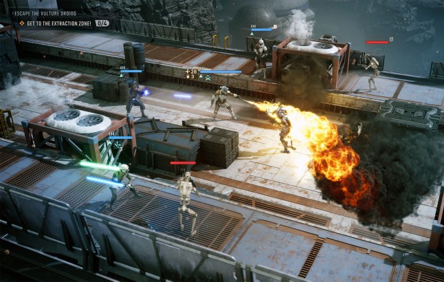 Gameplay in Star Wars Zero Company