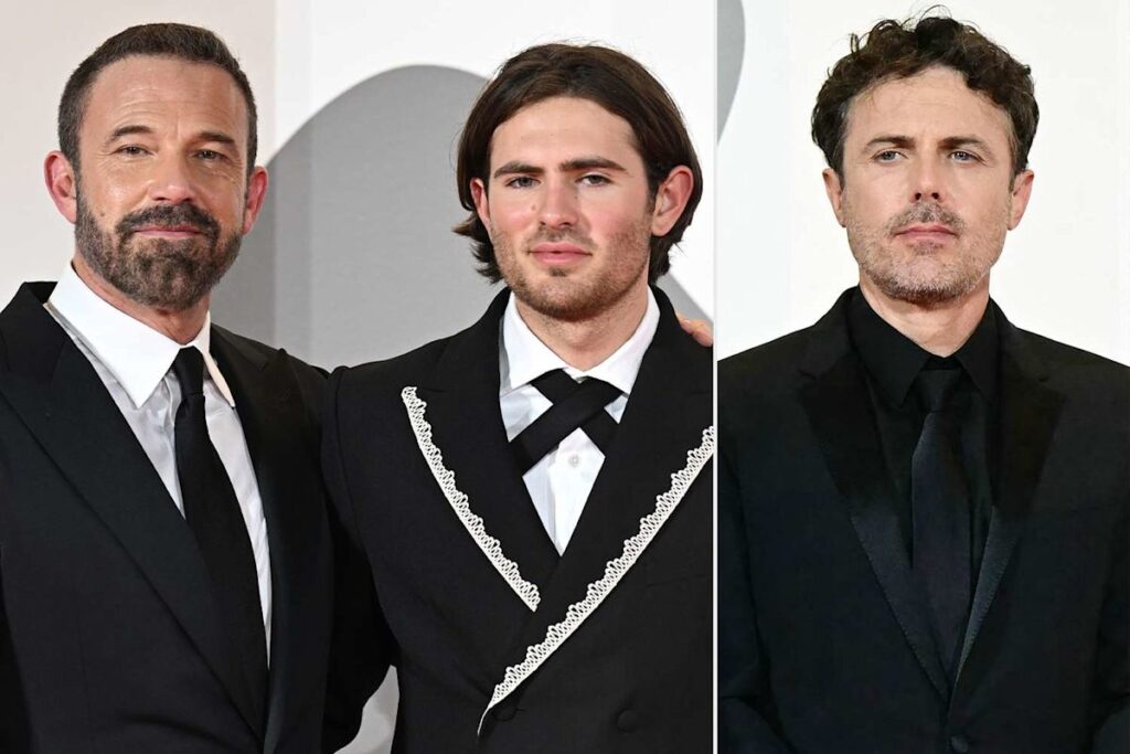 Casey Affleck and Son Indiana, 22, Make Rare Red Carpet Appearance Together at Venice Film Festival Casey Affleck and Son Indiana, 22, Make Rare Red Carpet Appearance Together at Venice Film Festival