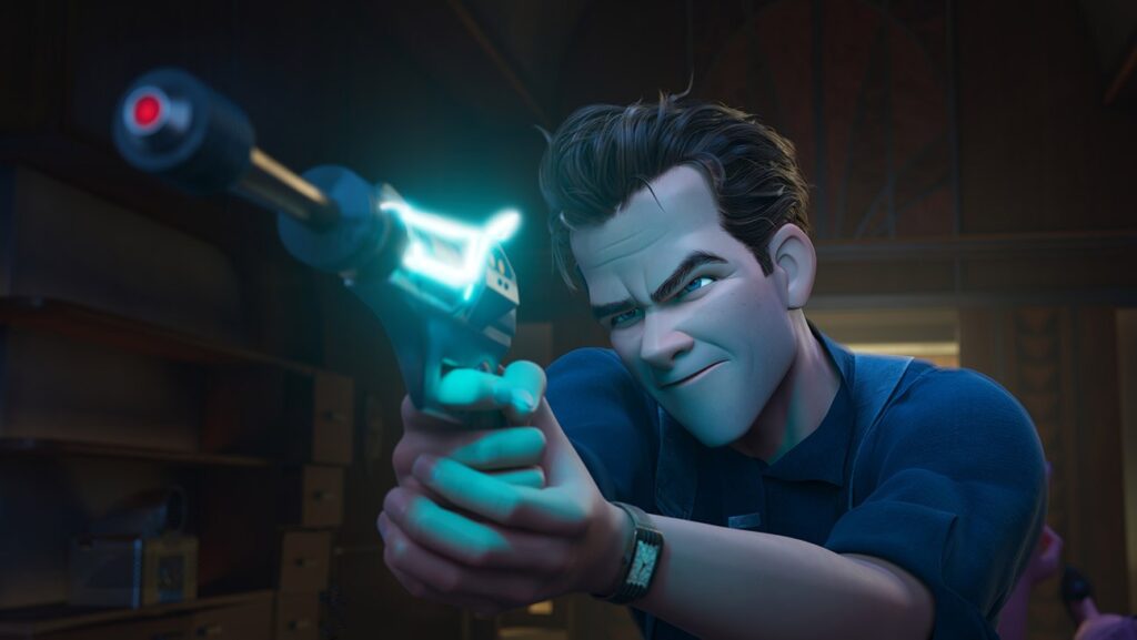 Brad Bird Talks ‘Ray Gunn,’ Political Disney, Steven Spielberg at LFF In Metropia, a gigantic city in an alternate future as seen from 1939, private eye Raymond Gunn is drawn into a case involving aliens, murder and a multimedia star named Venus Nova. Raymond Gunn (Sam Rockwell) in Ray Gunn