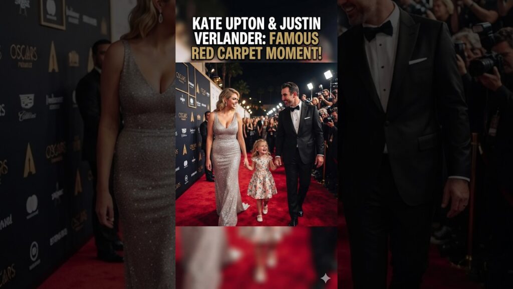 Kate Upton & Justin Verlander Red Carpet Family Moment