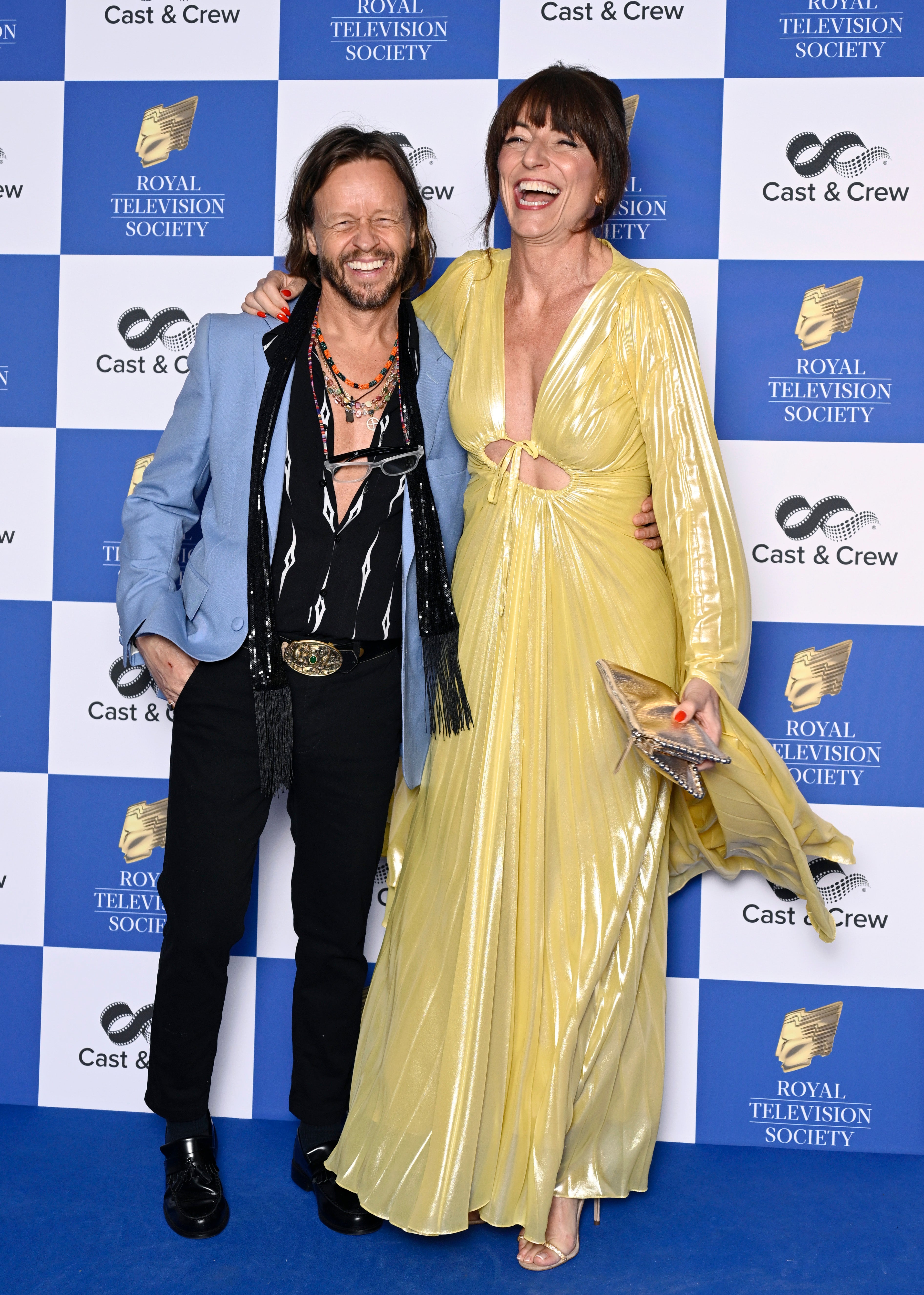 Davina McCall with husband Michael Douglas