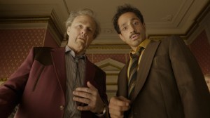 Tom Cruise and Riz Ahmed in Digger