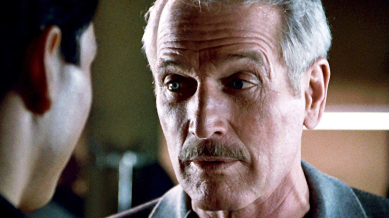 Paul Newman gray hair as Fast Eddie Felson in The Color of Money